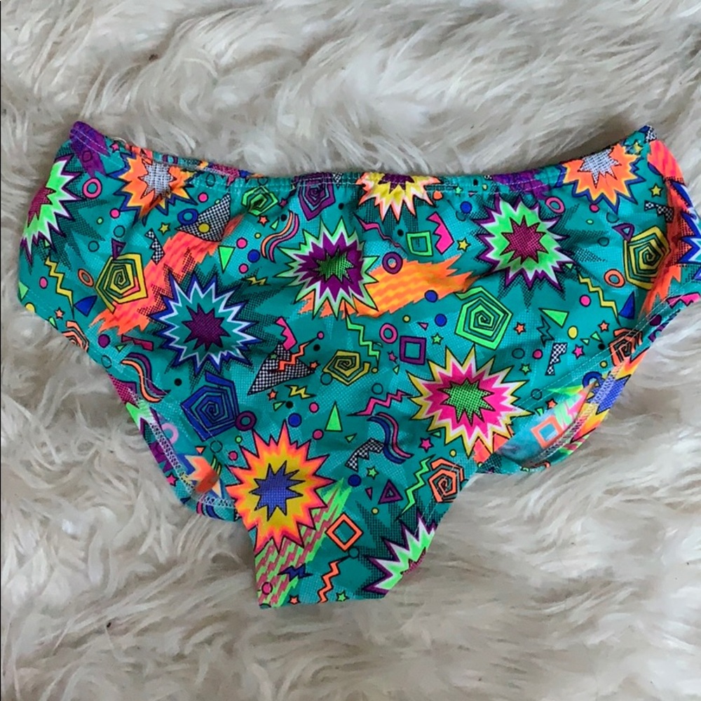 RaveWithMiGente high waisted rugrat bottoms 💚